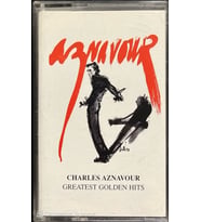 (Plak Değildir KASET tir) Charles Aznavour Greatest Golden Hits Kaset