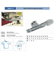 Reçme Bant Ayarlı Çift Kıvırma Apara 28x7mm / UMA-17