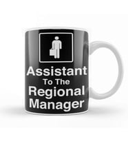 The Office Assistant To The Regional Manager White Kupa Bardak Porselen