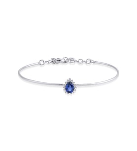 0.95 Karat Safir Pırlanta Bileklik