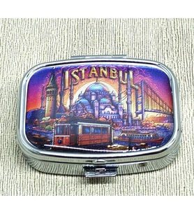 İstanbul Temalı İlaç Kutusu Alk4369
