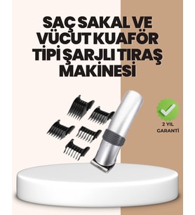 Mey İthalat® Tıraş Makinesi Temizlik ve Yağlama Setiyle Birlikte