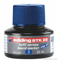 Edding BTK 25 Mavi Tahta Kalemi Yedek Mürekkebi
