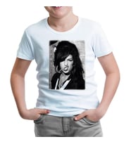 Amy Winehouse - Back To Black Beyaz Çocuk Tshirt