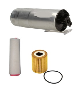 B-M-W E39 2.5 3.0 dizel 3Lü Hava + Yağ F. + Yakıt Filtre