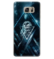 Samsung S7 Edge S20 Fe Plus Ultra S21 S22 Kılıf Desenli Silikon Old Owl 1649