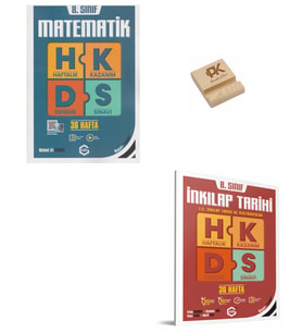 Arı LGS 8. Sınıf Matematik ve İnkılap Haftalık Kazanım Denemeleri + Telefon Standı