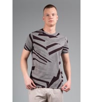 Maraton Regular Erkek Bisiklet Yaka Kahverengi T-shirt