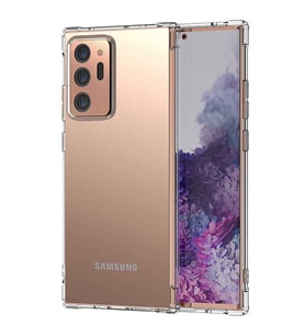 Samsung Galaxy Note 20 Plus Shock Absorbing Darbe Emicili Şeffaf Silikon Kılıf