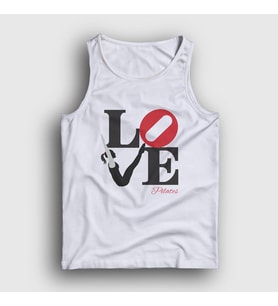 Presmono Unisex Beyaz Love Hediye Pilates Atlet 511698tt
