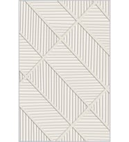Eliana Home Baskılı, Yıkanabilir Kaymaz Taban Salon Halısı LNA1075 100x150 cm (Bej)