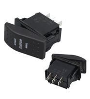 Ayt Pompa Depo Sembollu Lambalı Işıksız Araç On Off Aç Kapa Yaylı Anahtar Düğme Oto İçin 12-24 Volt Switch 3 Pinli