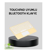 Mey İthalat® Bluetooth Kablosuz Klavye – İnce Slim Model, Tablet ve Akıllı TV Uyumlu, Sessiz Tuşlu T