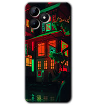 Realme C53 Kılıf HD Desen Baskılı Kılıf - China Street