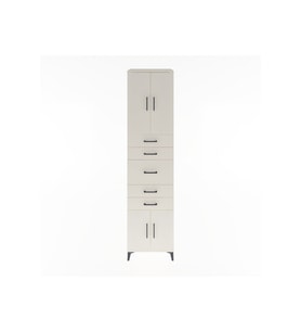 Hyperion Dolap 2 Raflı 5 Çekmeceli 4 Kapaklı 60x44x243 Aytaşı-Aytaşı