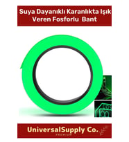 Özel Üretim Suya Dayanıklı Karanlıkta Işık Veren Merdiven Ev Bahçe 4 Metre Fosforlu Yeşil Şerit Bant