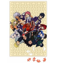Fairy Tail Anime Erza Scarlet Happy Lisanna Straus Puzzle