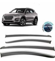 Hyundai Tucson Kromlu Cam Rüzgarlığı 2015-2021 arası Sunplex (Beyaz)