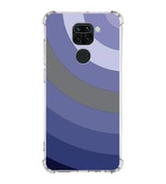 Xiaomi Redmi Note 9 Köşe Korumalı Antişok Kapak Renk Cümbüşü Tasarımlı Şeffaf Silikon Kılıf