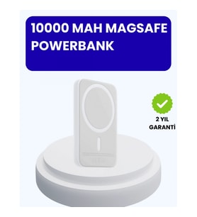 Mey İthalat® MagSafe Manyetik Powerbank iPhone İçin Hızlı, Kablosuz ve Güvenli Şarj