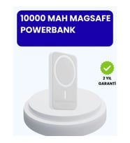 Mey İthalat® MagSafe Manyetik Powerbank iPhone İçin Hızlı, Kablosuz ve Güvenli Şarj