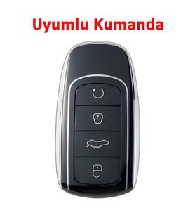 Chery Tiggo 8 Omoda 5 Tiggo 7 Uyumlu Kumanda Anahtar Kılıfı Oto Anahtarlık Lila