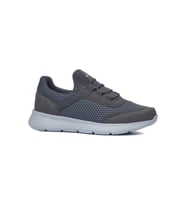 Günlük Erkek Yetişkin Sneaker Büyük Numara 45-50 Spor Ayakkabı Bağcıklı 110 (Füme)