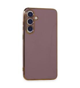 Samsung Galaxy S24 Plus Kılıf Volet Silikon - Mor