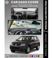 SUZUKI GRAND VİTARA (2006-2012) Torpido Örtüsü Panel Torpido Koruma Tam Uyum UV Koruma Hızlı Montaj
