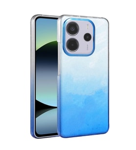 Xiaomi Redmi Note 14 4g Glossy Kapak - Mavi