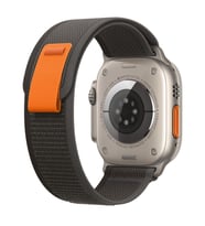 Microsonic Apple Watch Series 9 45mm Kordon Trail Loop Siyah (Siyah)
