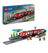 LEGO City Şehir Merkezi Tramvay İstasyonu Oyuncak Seti 60423