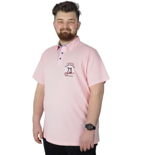 Mode XL Büyük Beden T-Shirt Polo 73 22332 Somon