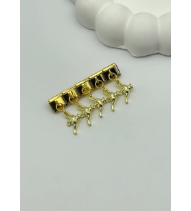 Çelik Gold Sihirli Lamba Sallantılı Nomi Charm - 25crm14