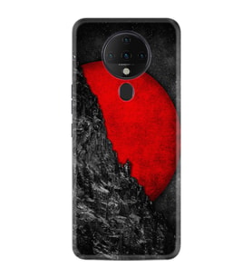 Tecno Spark 6 Kılıf Silikon Desen Kırmızı Gezegen 1713
