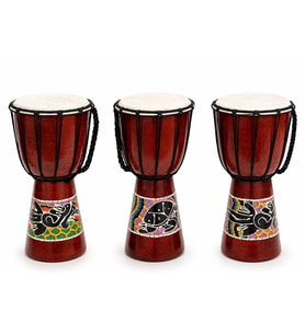 Ahşap Batikli Darbuka No:1023