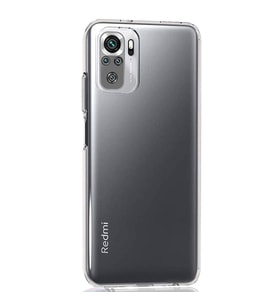 Xiaomi Redmi Note 10S Premium Silikon Kılıf Şeffaf