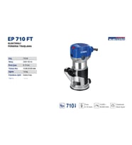 EXEN EP 710 FT 6/8mm 710W Elektrikli Formika Traşlama Makinası EX025612