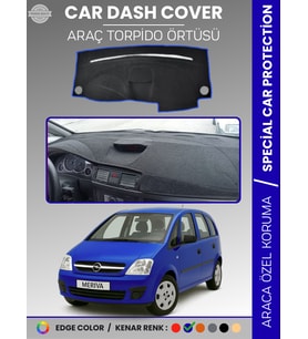 OPEL MERİVA A (2003-2010) Torpido Örtüsü Ön Panel Koruma Tam Uyum UV Koruma Kaymaz Kolay Montaj