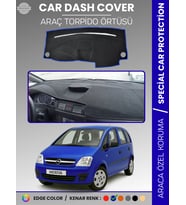 OPEL MERİVA A (2003-2010) Torpido Örtüsü Ön Panel Koruma Tam Uyum UV Koruma Kaymaz Kolay Montaj