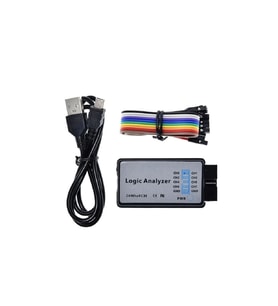 Usb Lojik Analizör 24 mhz 8 Kanal - Spı I2c Uart Can Dmx512 Profesyonel Data Inceleme Debug Aracı