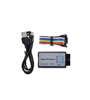 Usb Lojik Analizör 24 mhz 8 Kanal - Spı I2c Uart Can Dmx512 Profesyonel Data Inceleme Debug Aracı