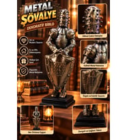 Metal Şövalye Biblo