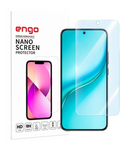 Honor Turbo İle Uyumlu Ekran Koruyucu MTN-NX1 Nano Parlak 9H Kırılmaz Esnek Cam Çizilmeye Dayanıklı Şeffaf