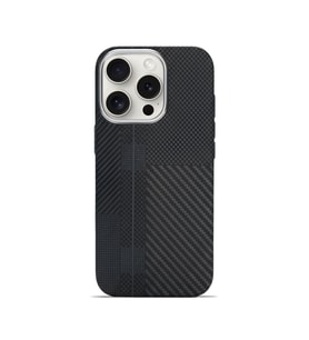 Aether Carbon iPhone 14 Plus MagSafe Karbon Kılıf Shadow Matrix