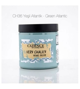 Cadence Very Chalky Home Decor Mobilya Boyası 500 ml. CH-36 YEŞİL ATLANTİK 