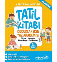 Çocuklar İçin Yaz Akademisi 3. Sınıf Tatil Kitabı