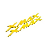 Yamaha Xmax 2012 - 2025 Uyumlu Sele Altı Metalik Yazı Seti Gold