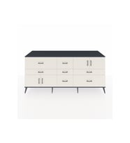 Kronos Konsol 3 Raflı 7 Çekmeceli 4 Kapaklı 220x59x99 Antrasit-Aytaşı/Aytaşı