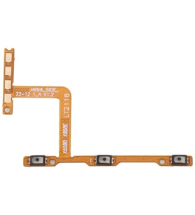 Infinix Hot 10i Uyumlu On Off Yan Ses Power Film Flex X659B PR652B X658E PR652C X658B